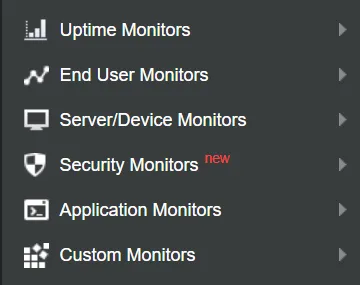 Tipo de Monitores de Monitis